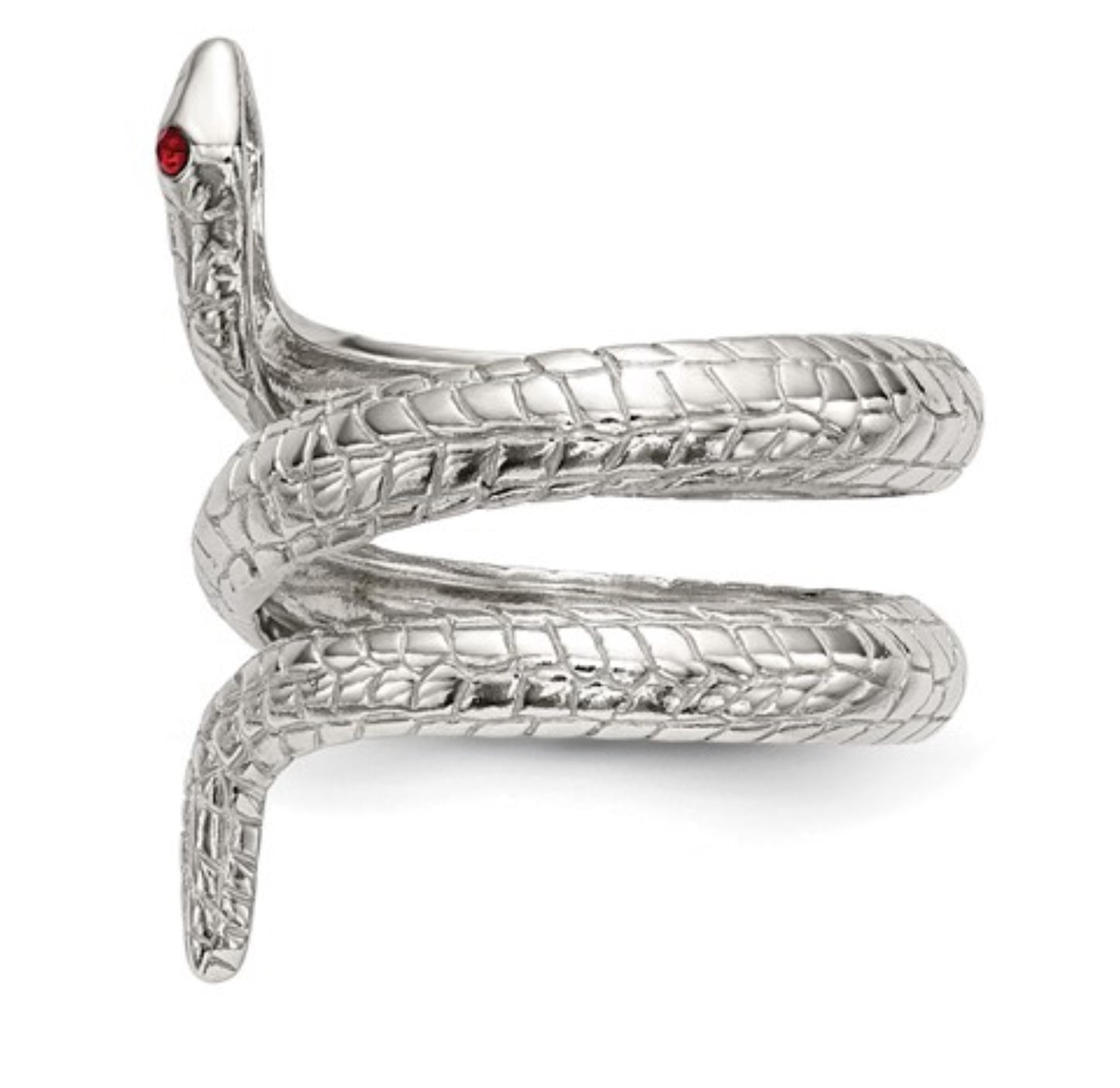 Sterling Silver Snake Ring