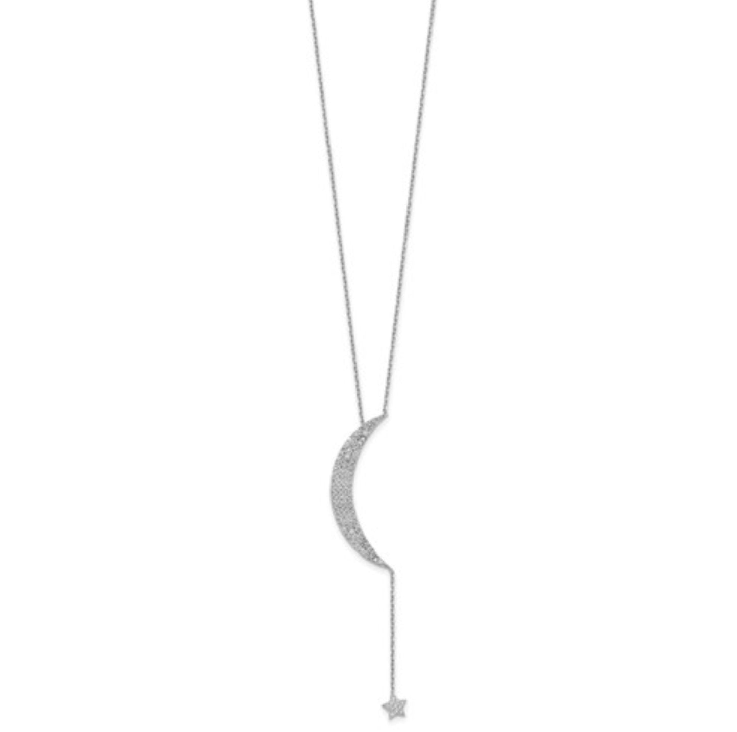 Sterling Silver Falling Star Necklace