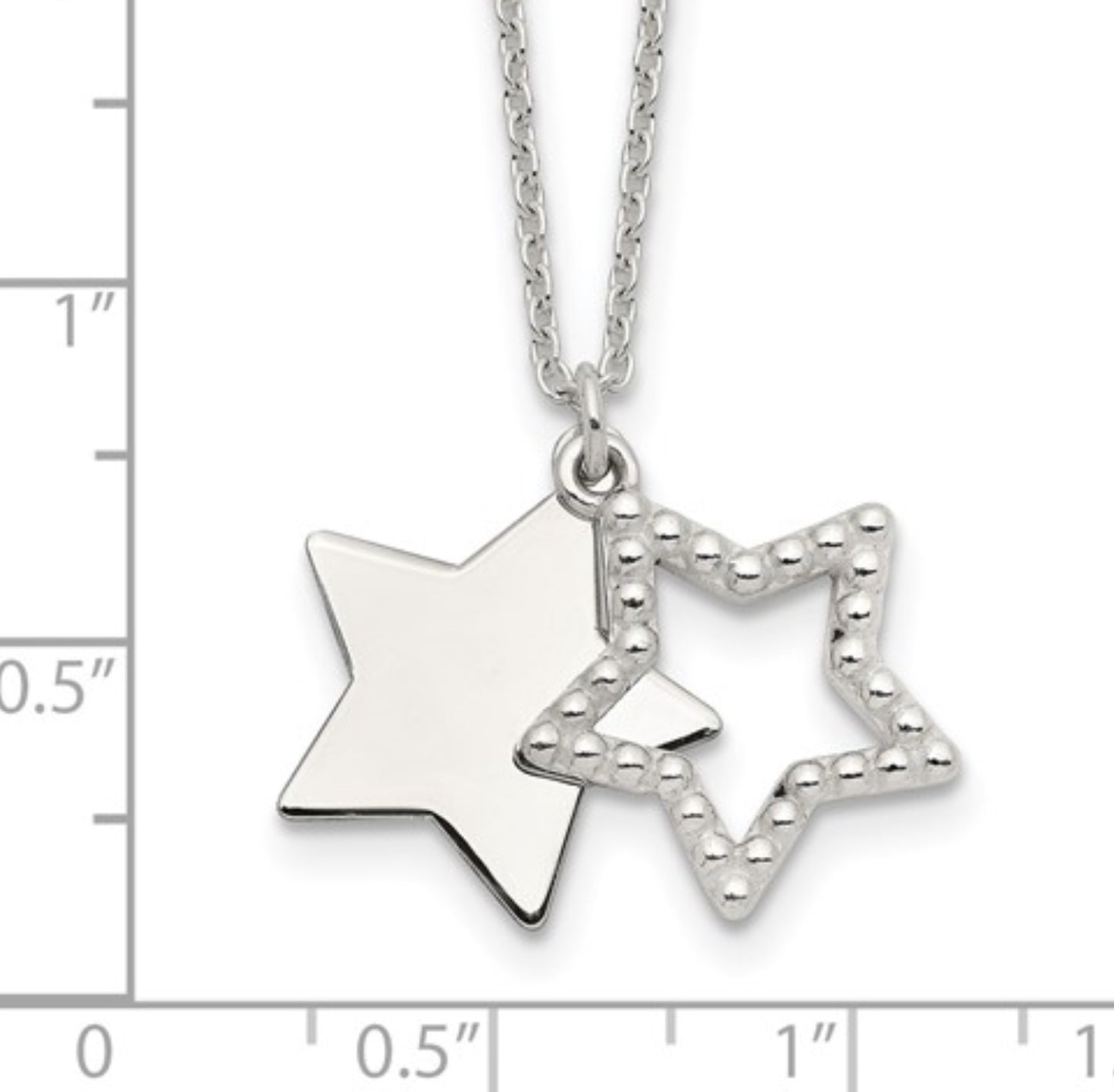 Sterling Silver Star Necklace