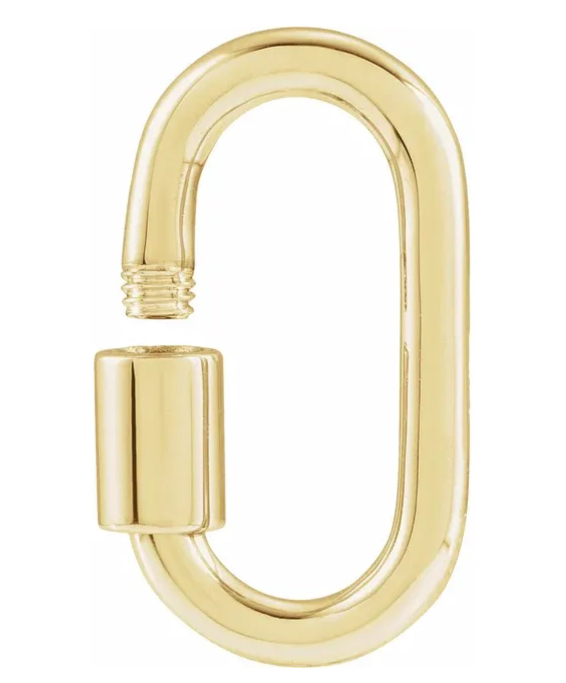 The Gold Plated Sterling Silver Lock Pendant