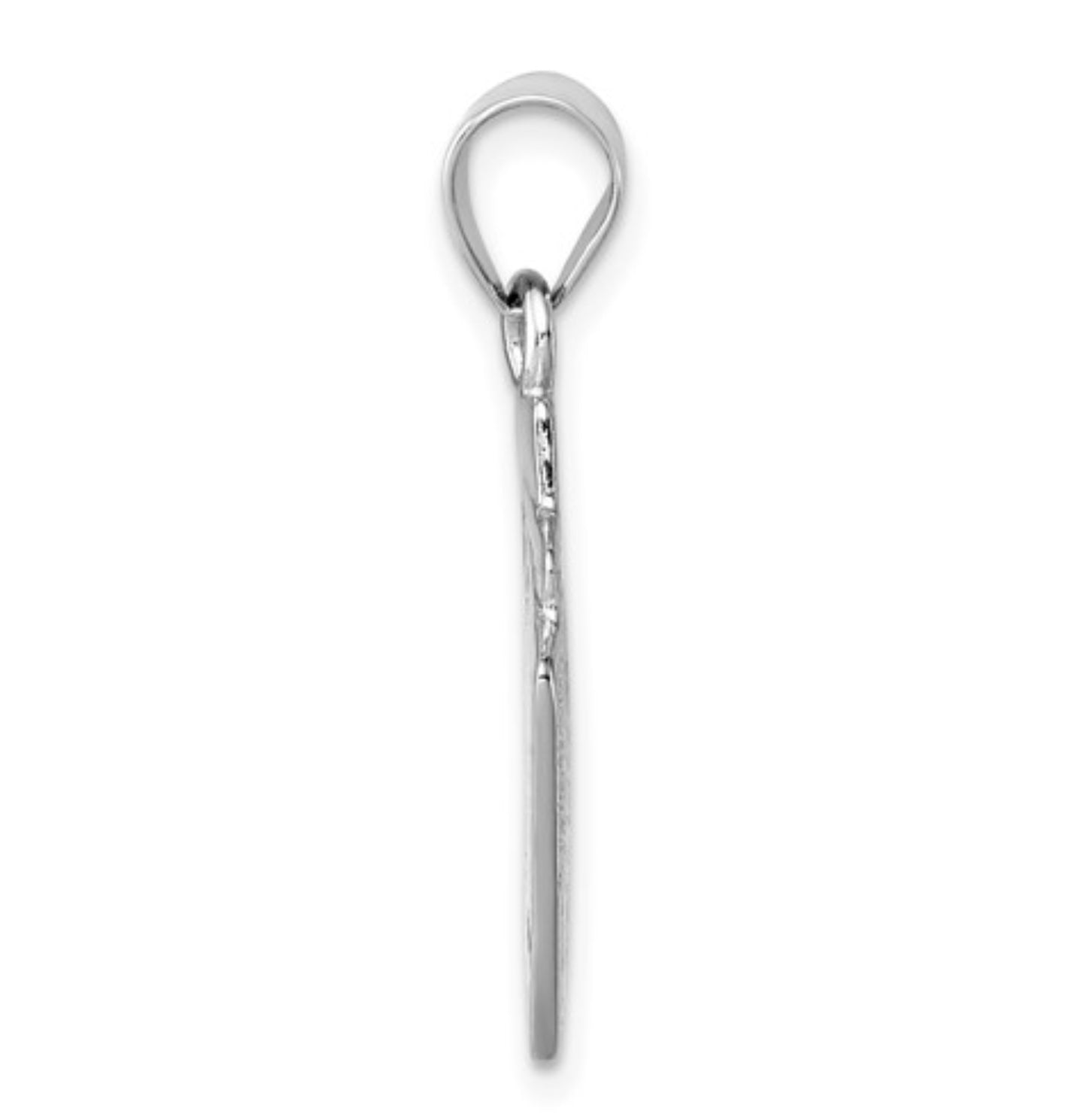 Sterling Silver Royal Flush Pendant
