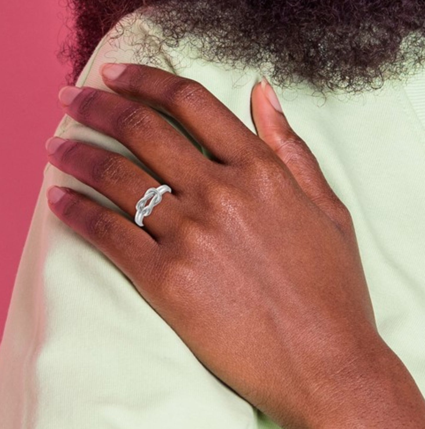 Sterling Silver Knot Ring