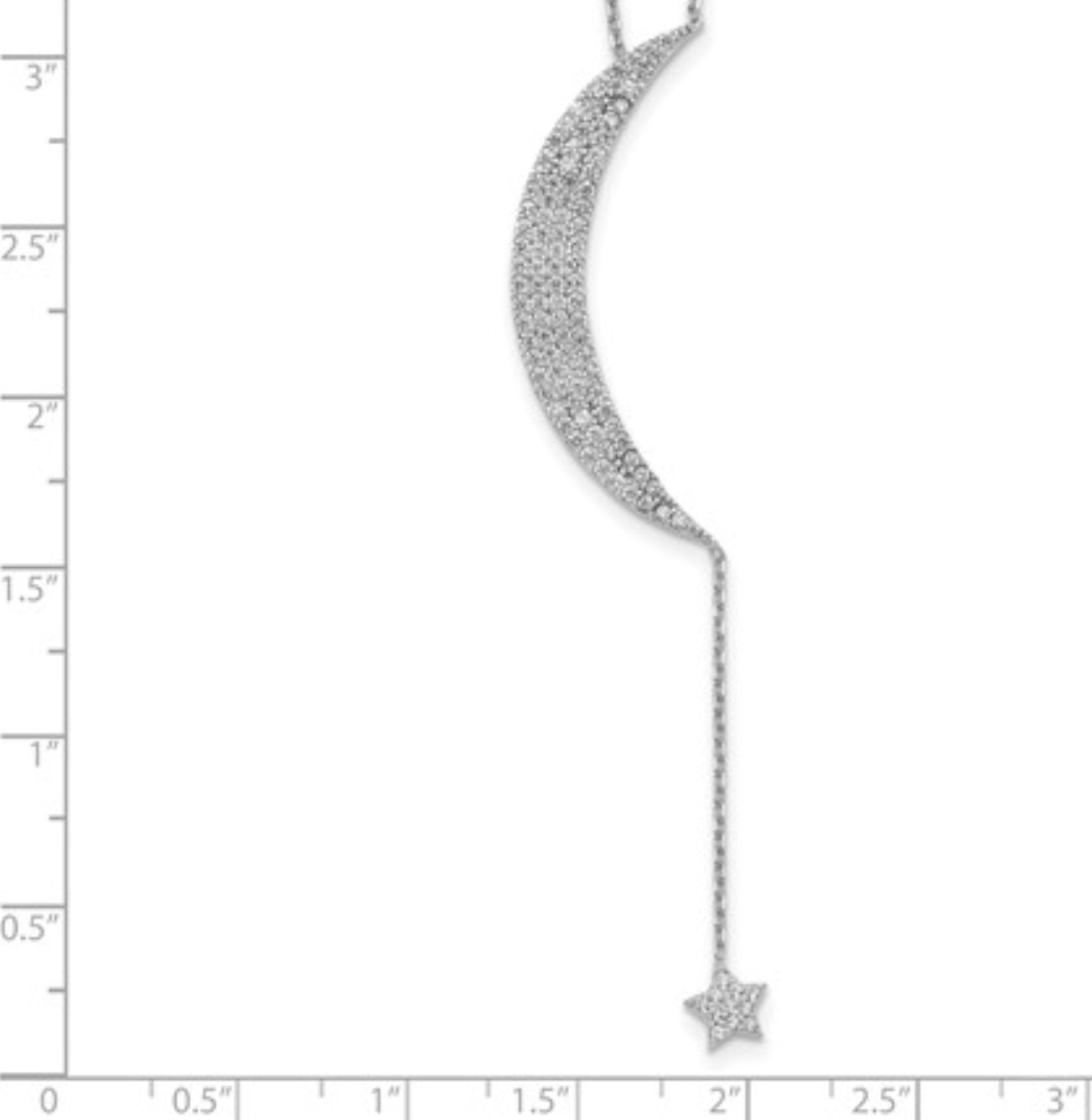 Sterling Silver Falling Star Necklace