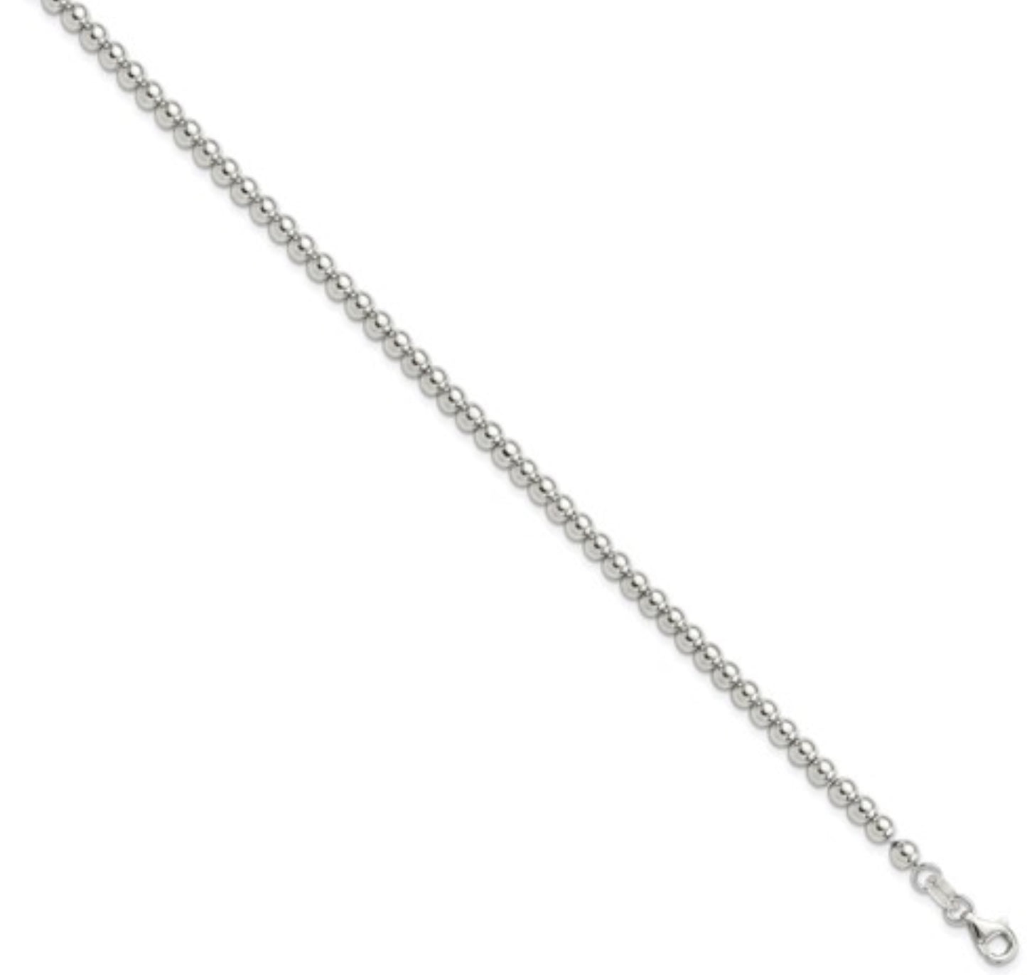 Sterling Silver Mirror Ball Bracelet
