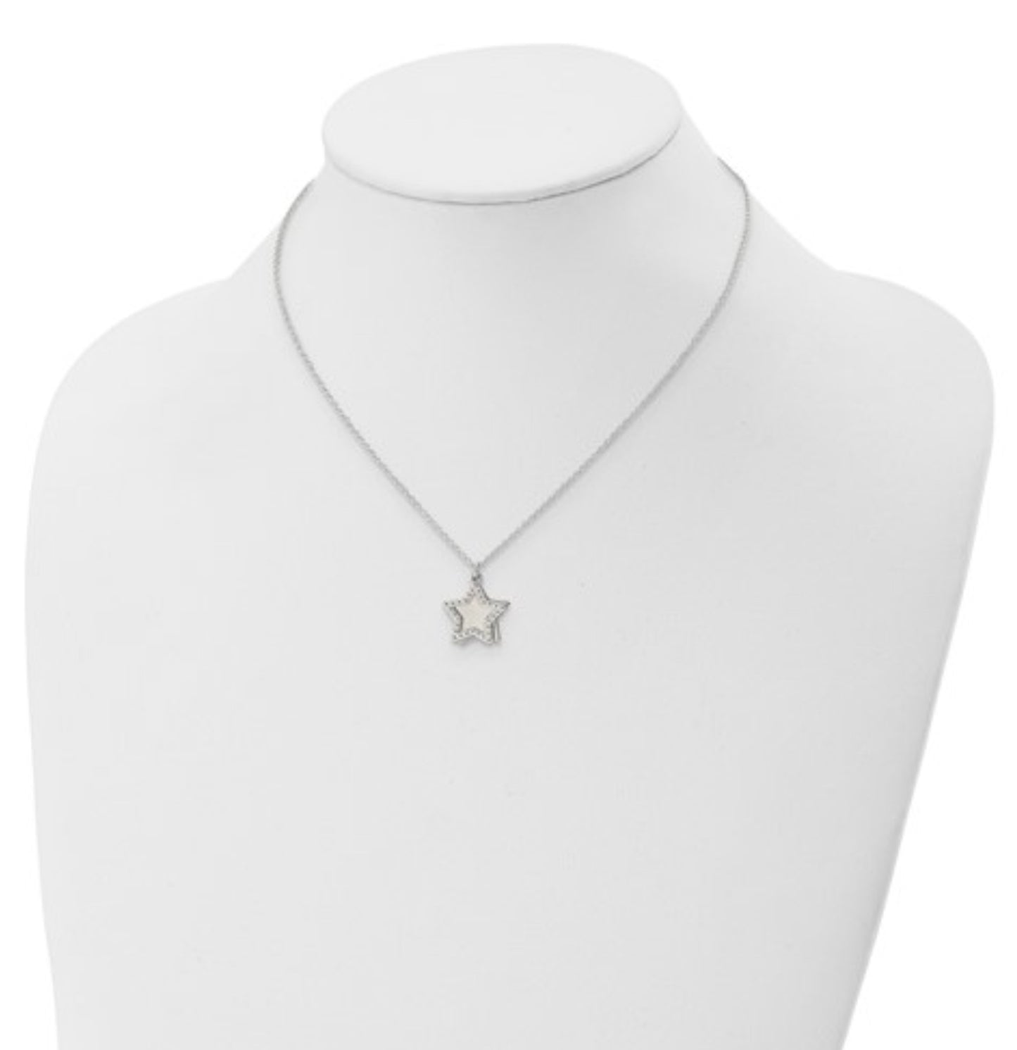 Sterling Silver Star Necklace