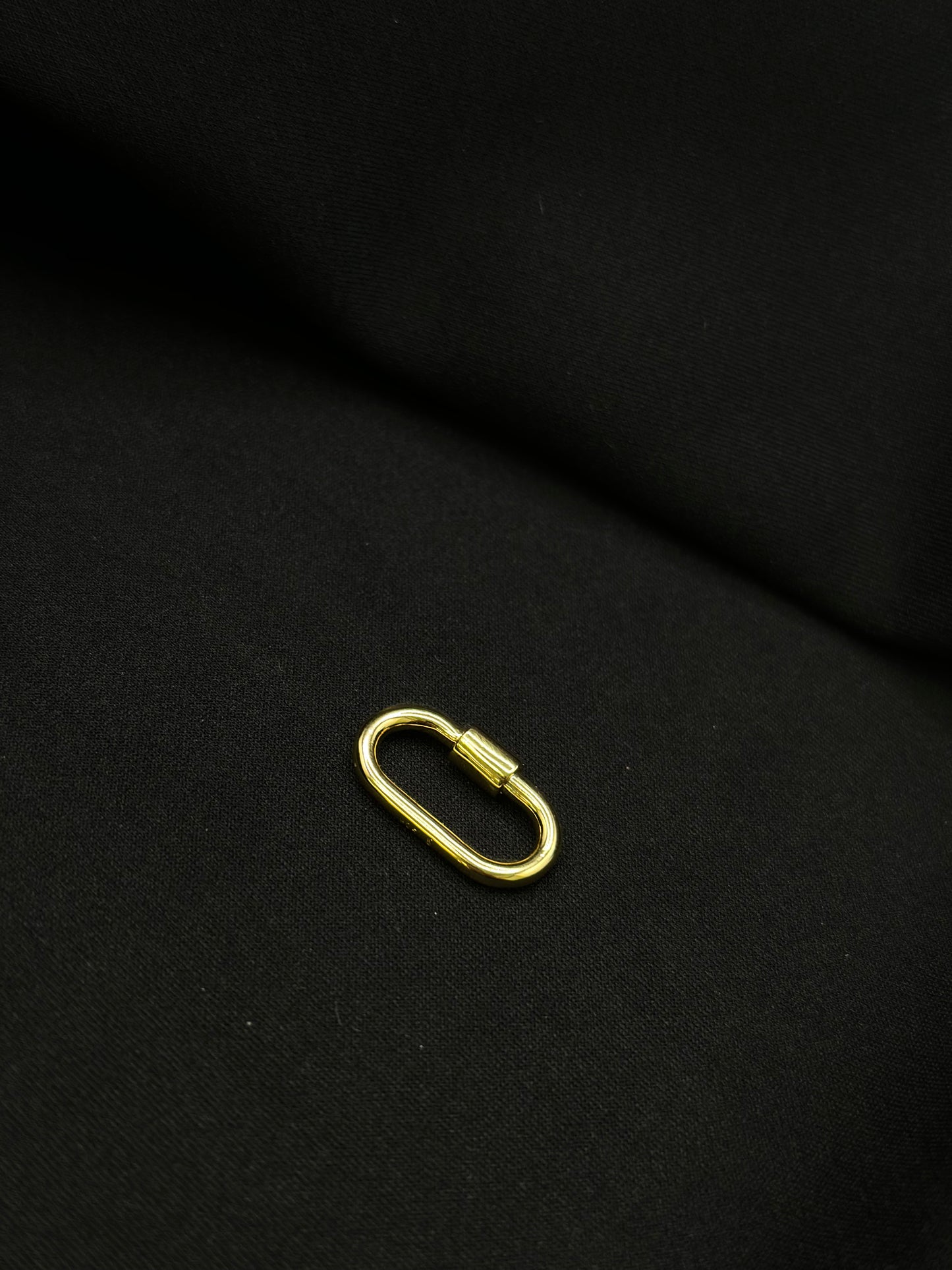 The Gold Plated Sterling Silver Lock Necklace