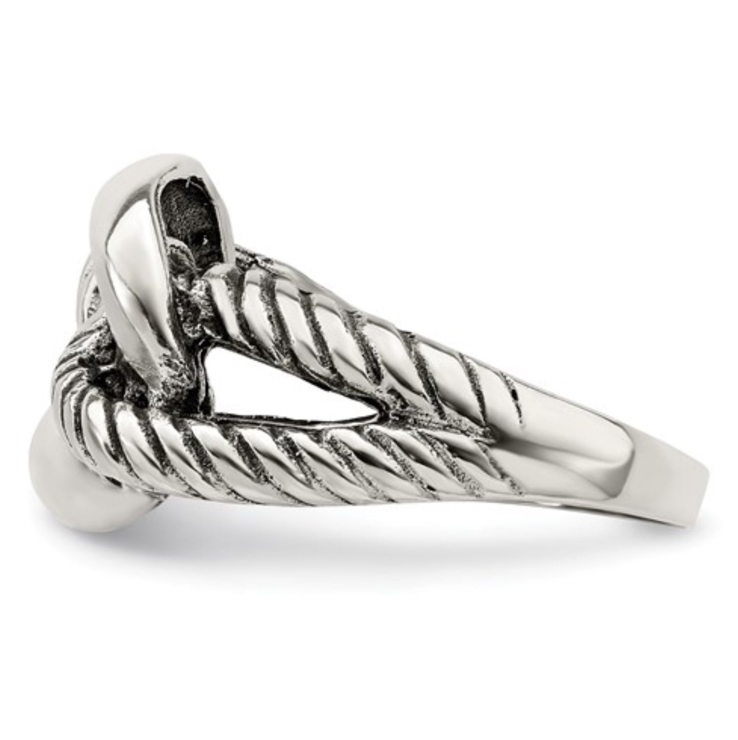 Sterling Silver Oversized Link Ring