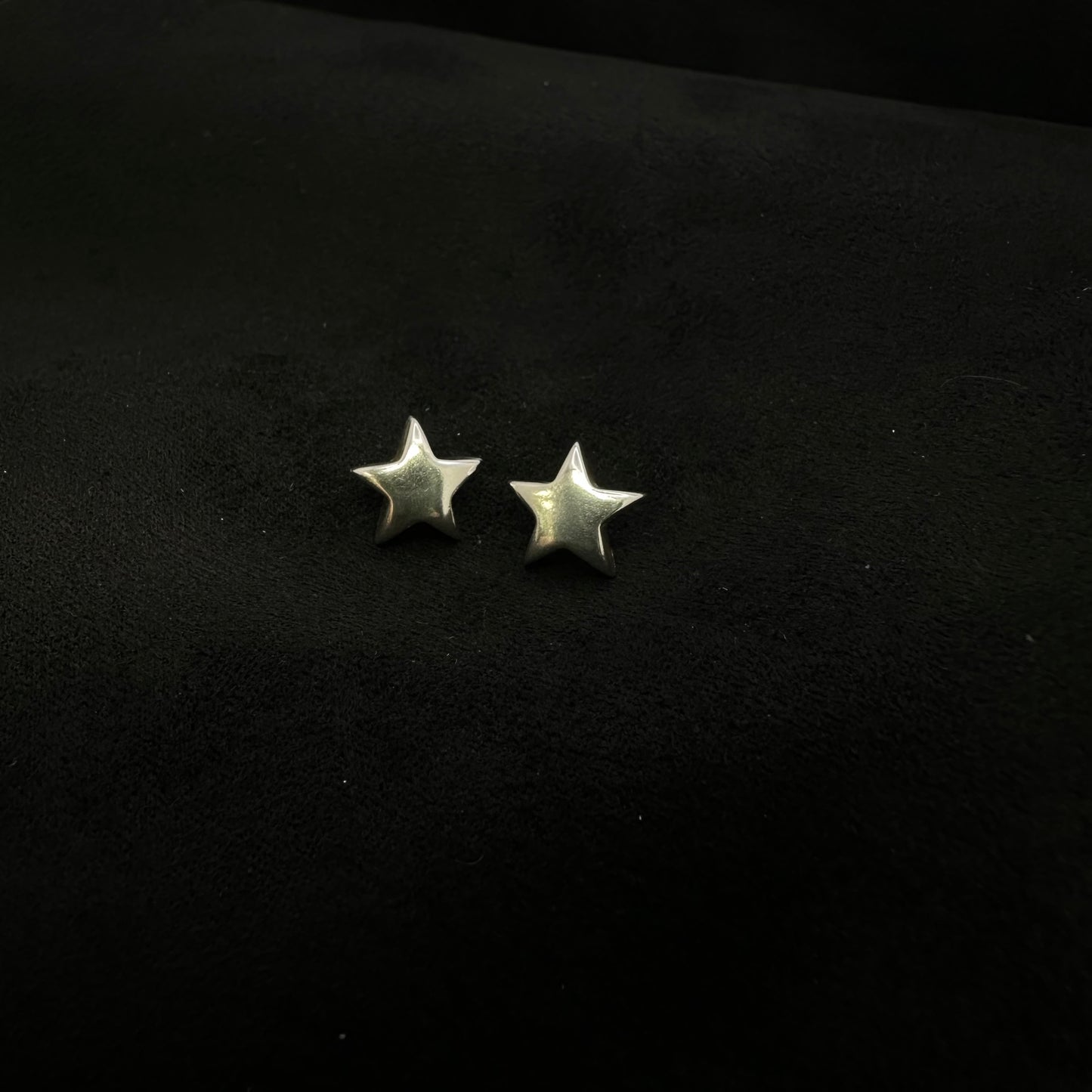 Sterling Silver Star Studs