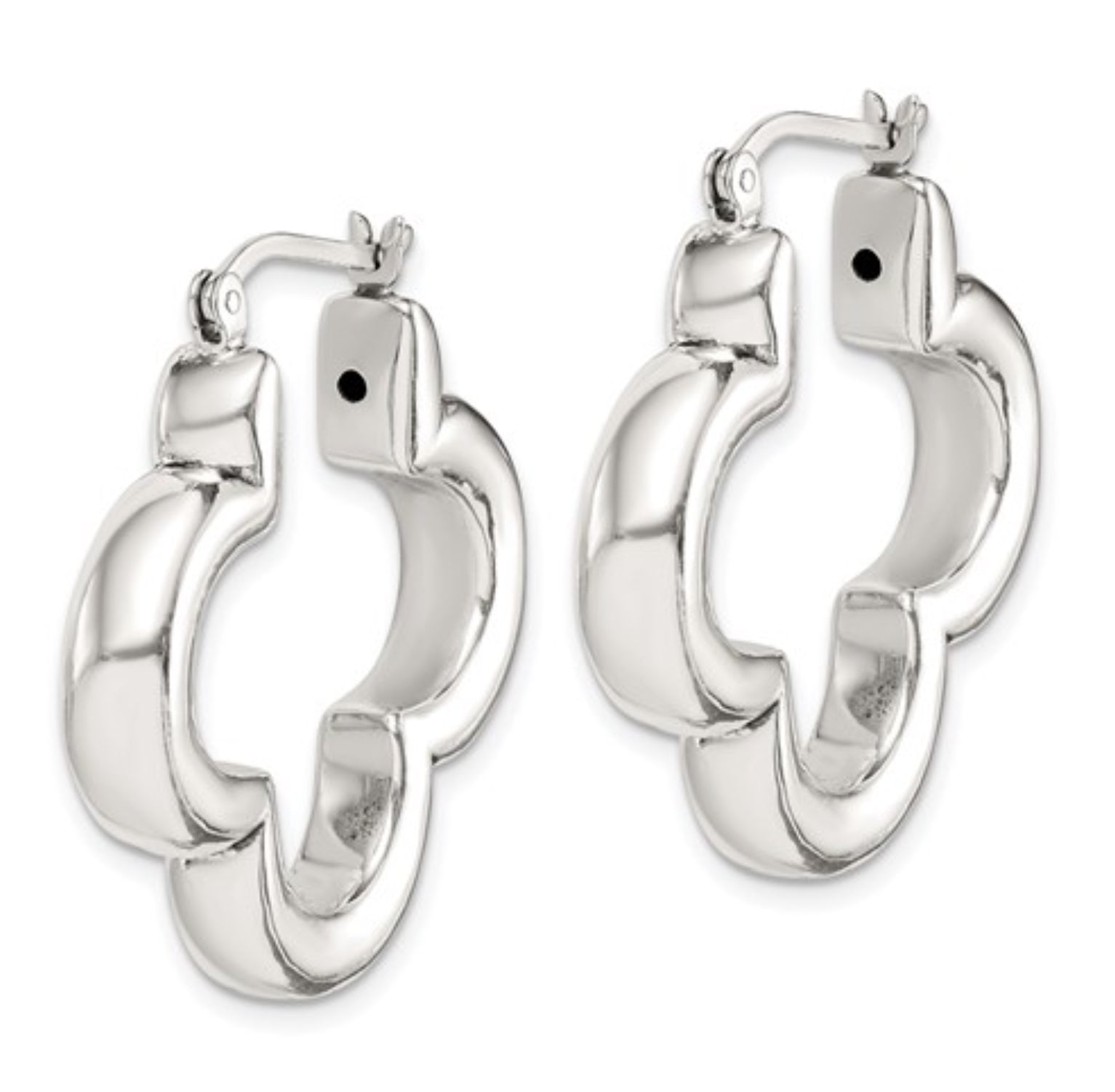 Sterling Silver Clover Earrings – Giancarlo\'s