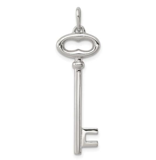 Sterling Silver Key Pendant