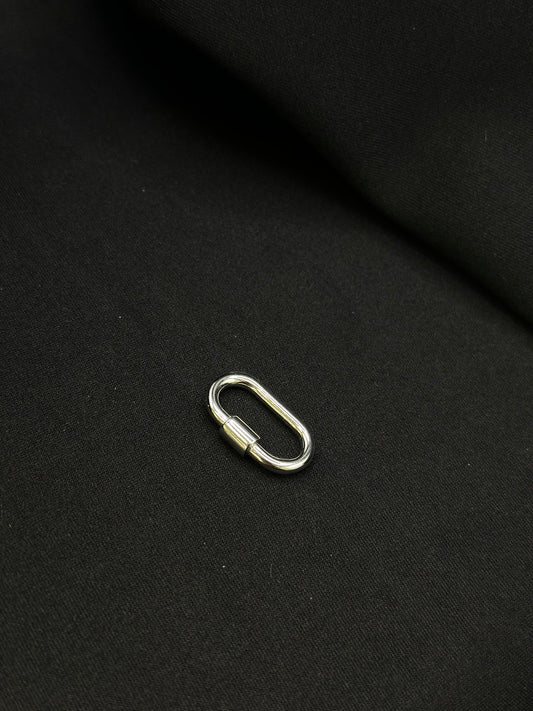 The Sterling Silver Lock Pendant