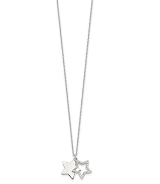 Sterling Silver Star Necklace