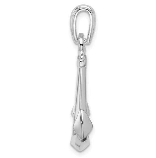 Sterling Silver Anchor Pendant