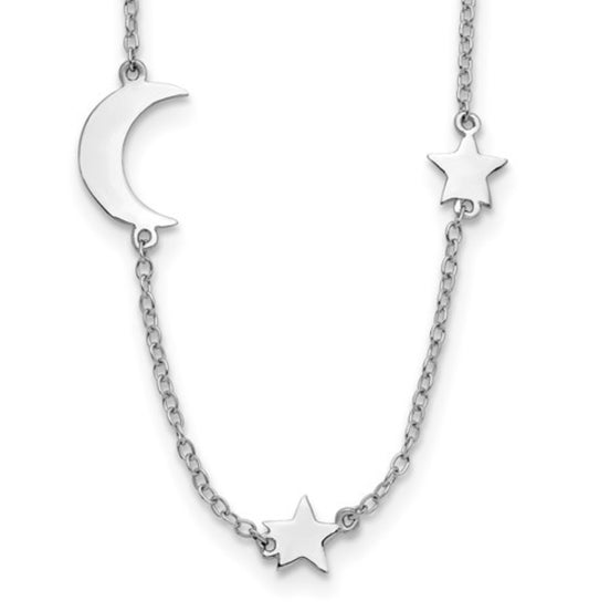 Sterling Silver Celestial Necklace