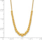 14k yellow Gold Mirror Ball Necklace