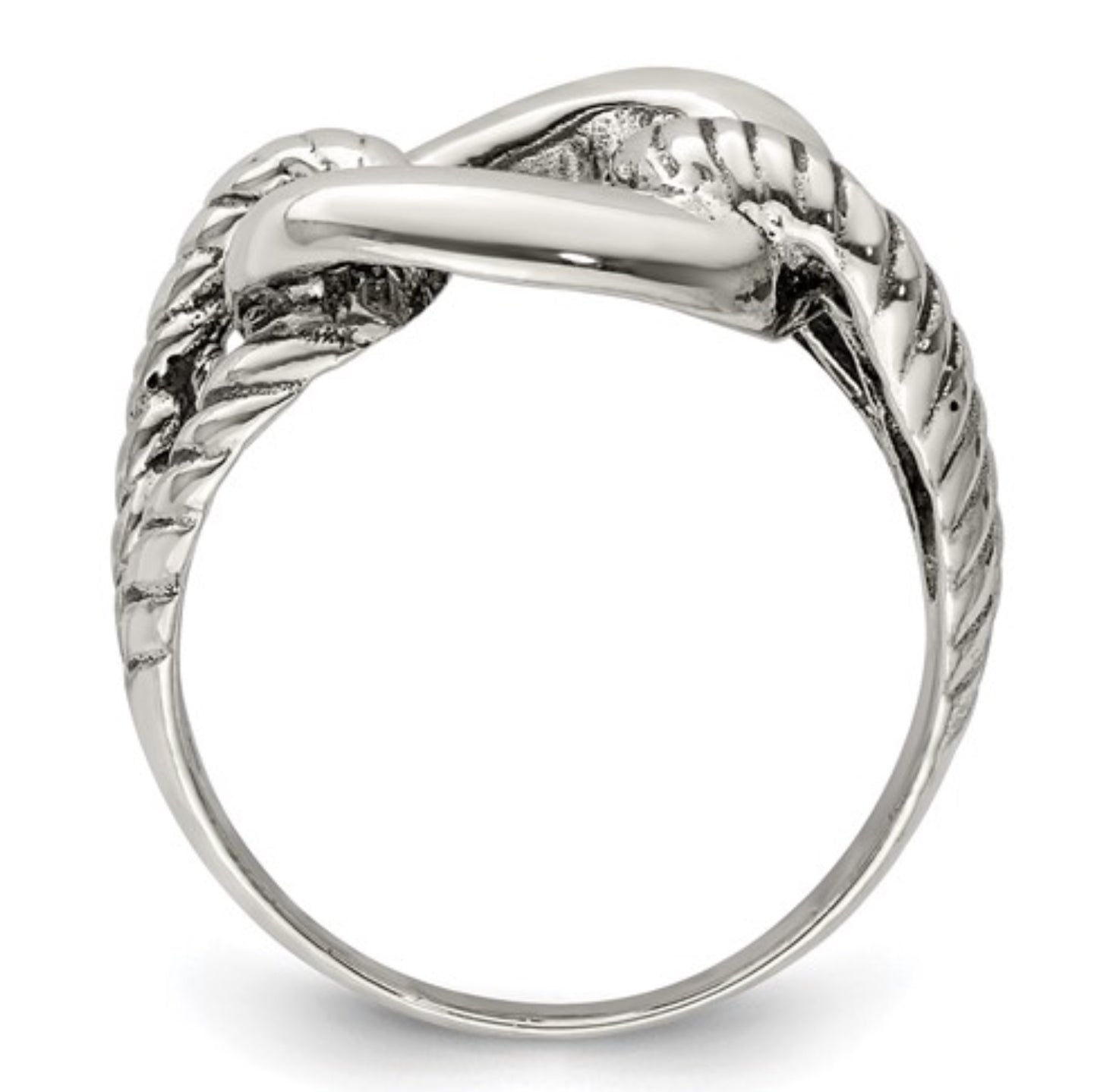 Sterling Silver Oversized Link Ring