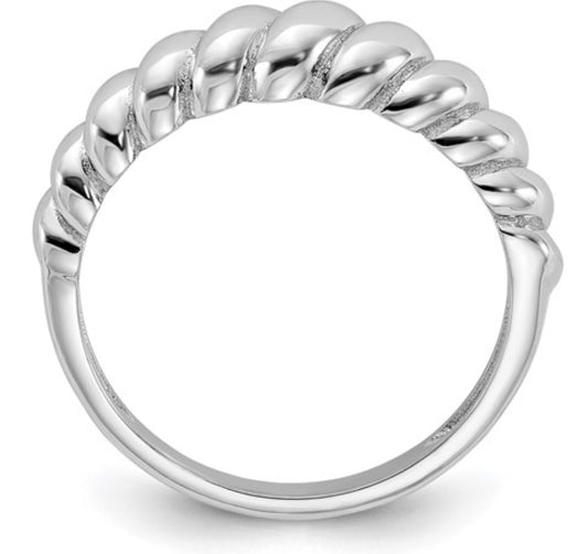 Sterling Silver Twisted band Ring