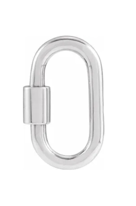 The Sterling Silver Lock Pendant